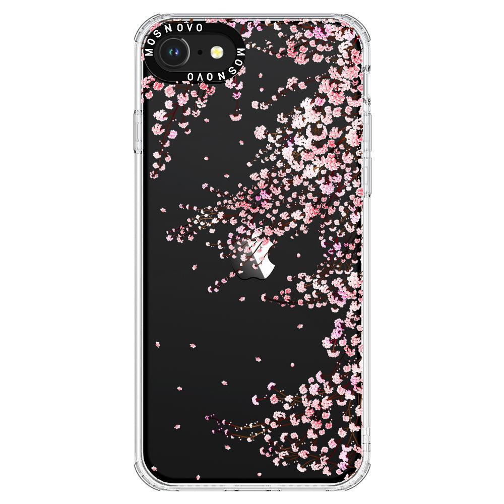 Cherry Blossom Phone Case - iPhone SE 2020 Case - MOSNOVO