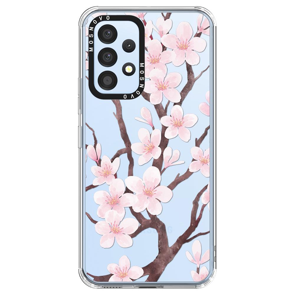 Cherry Blossom Phone Case - Samsung Galaxy A53 Case - MOSNOVO