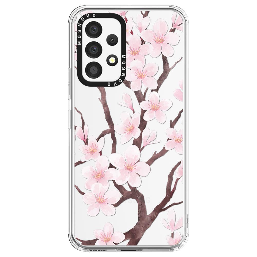 Cherry Blossom Phone Case - Samsung Galaxy A53 Case - MOSNOVO