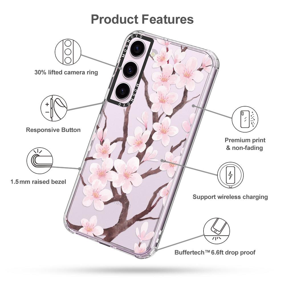 Cherry Blossom Phone Case - Samsung Galaxy S23 Case - MOSNOVO