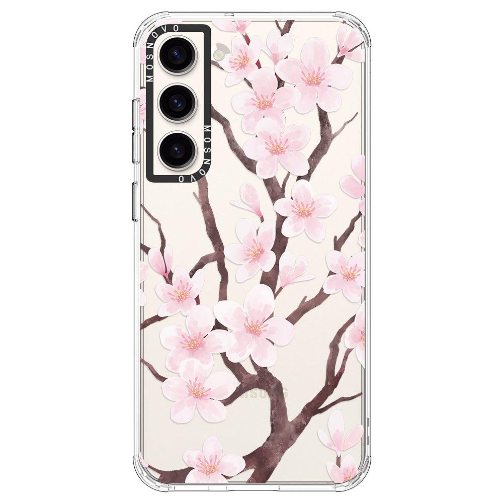 Cherry Blossom Phone Case - Samsung Galaxy S23 Plus Case - MOSNOVO