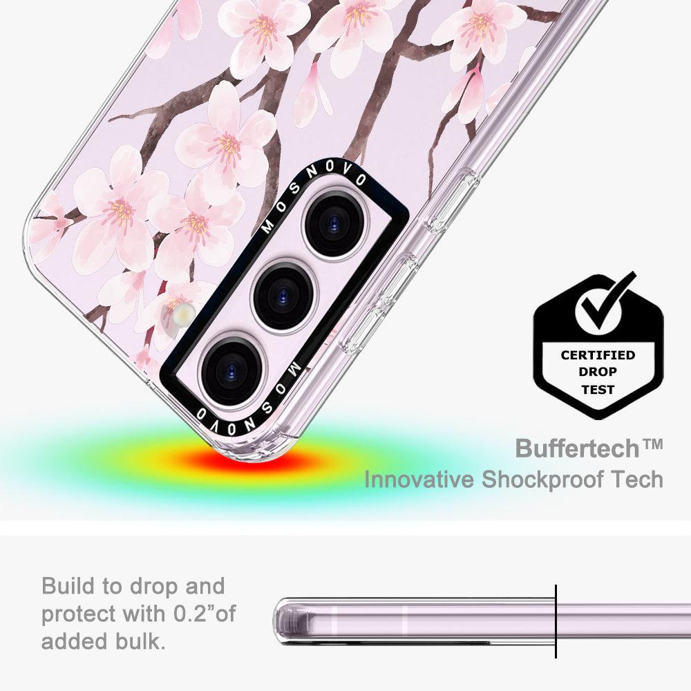 Cherry Blossom Phone Case - Samsung Galaxy S23 Plus Case - MOSNOVO