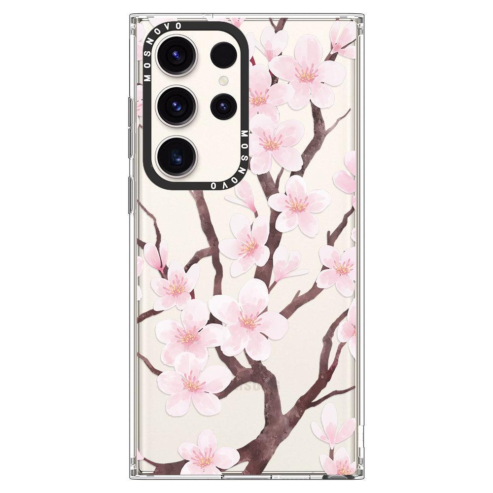 Cherry Blossom Phone Case - Samsung Galaxy S23 Ultra Case - MOSNOVO