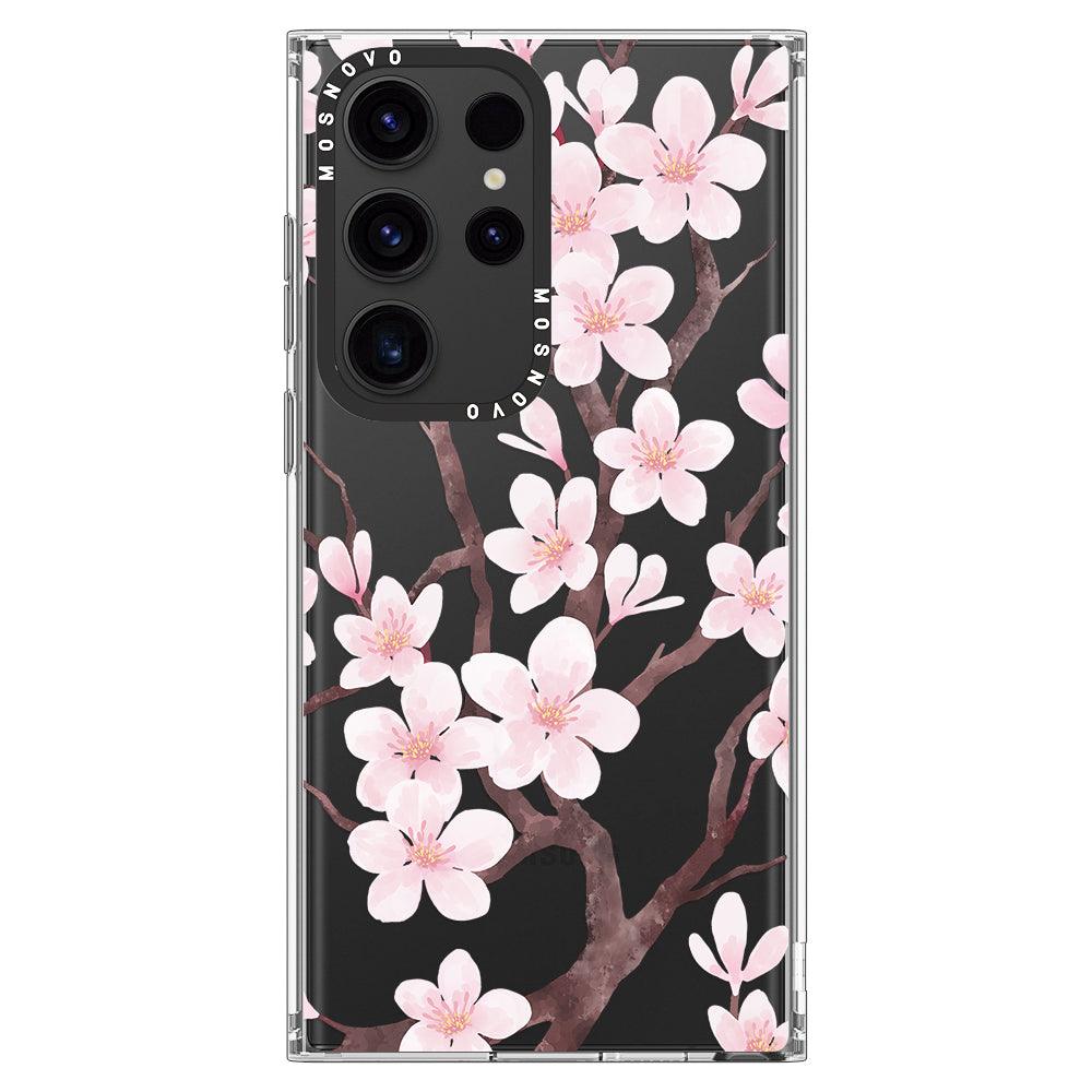 Cherry Blossom Phone Case - Samsung Galaxy S23 Ultra Case - MOSNOVO