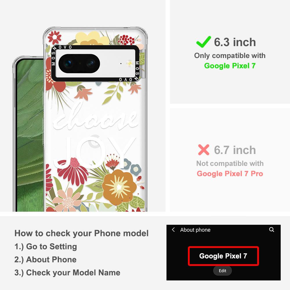 Choose Joy Phone Case - Google Pixel 7 Case - MOSNOVO