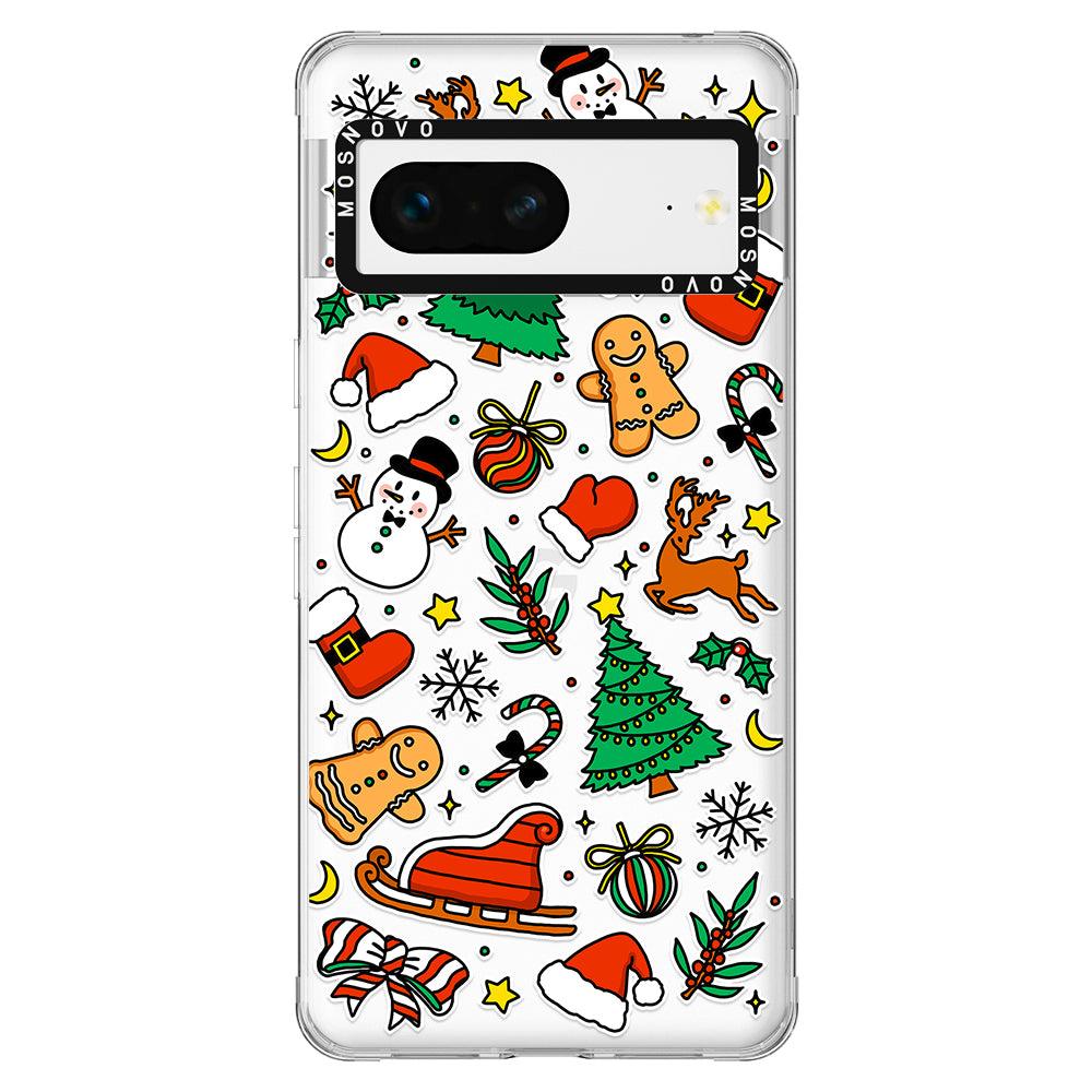 Christmas Xmas Decoration Phone Case - Google Pixel 7 Case - MOSNOVO