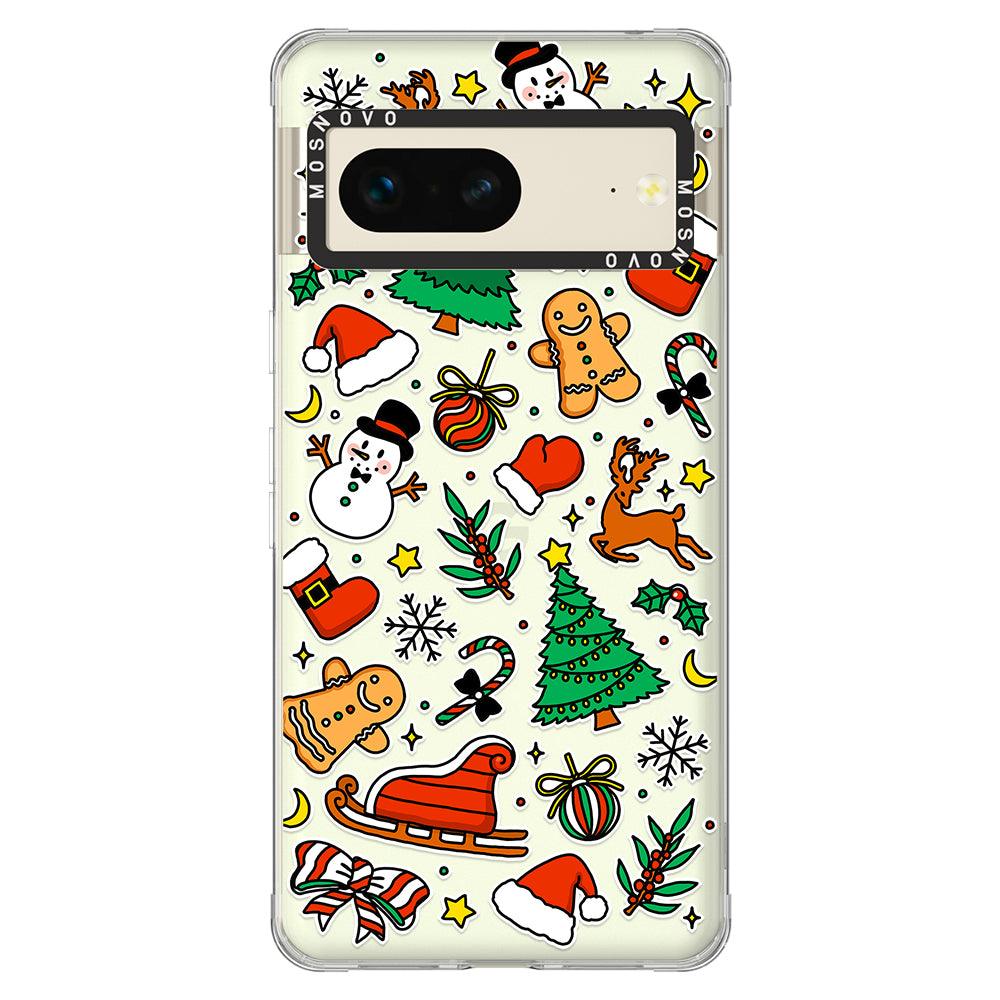 Christmas Xmas Decoration Phone Case - Google Pixel 7 Case - MOSNOVO