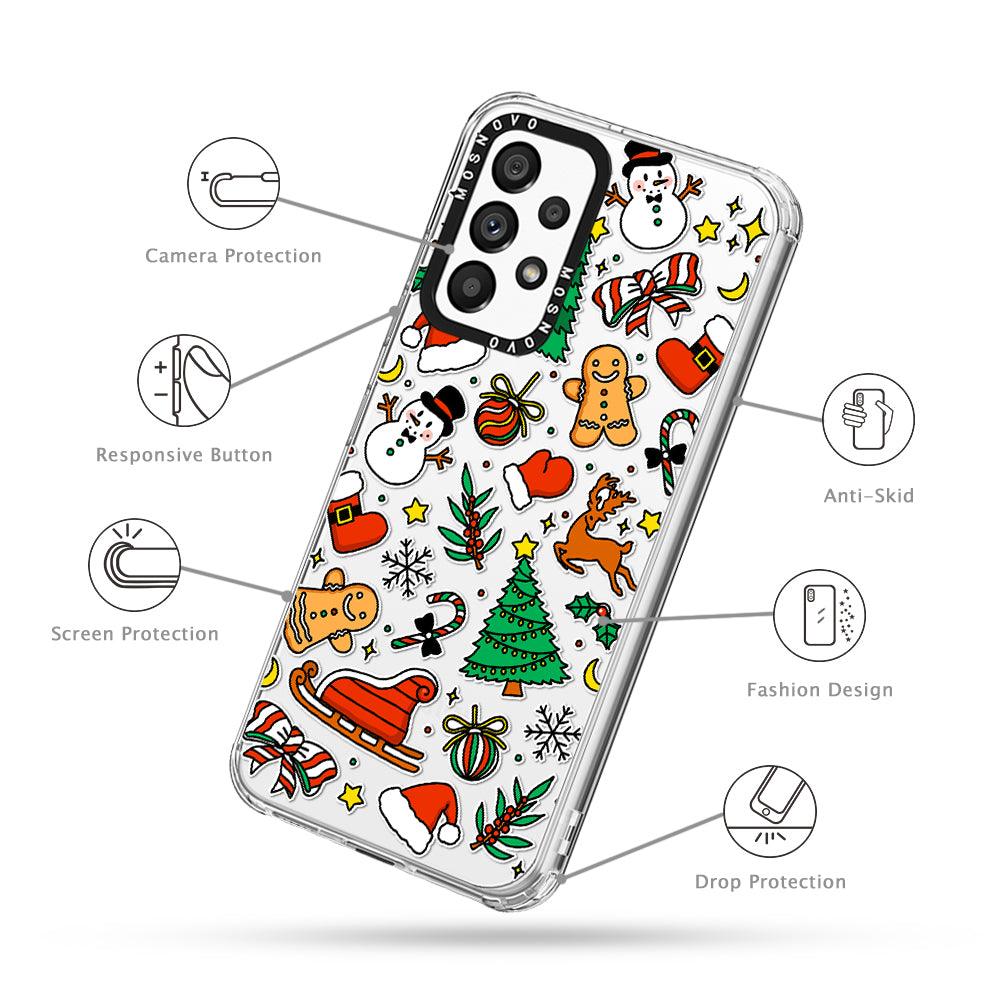 Christmas Xmas Decoration Phone Case - Samsung Galaxy A53 Case - MOSNOVO