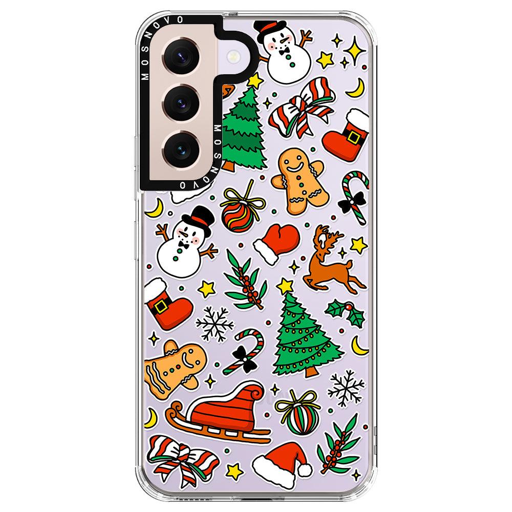 Christmas Xmas Decoration Phone Case - Samsung Galaxy S22 Plus Case - MOSNOVO