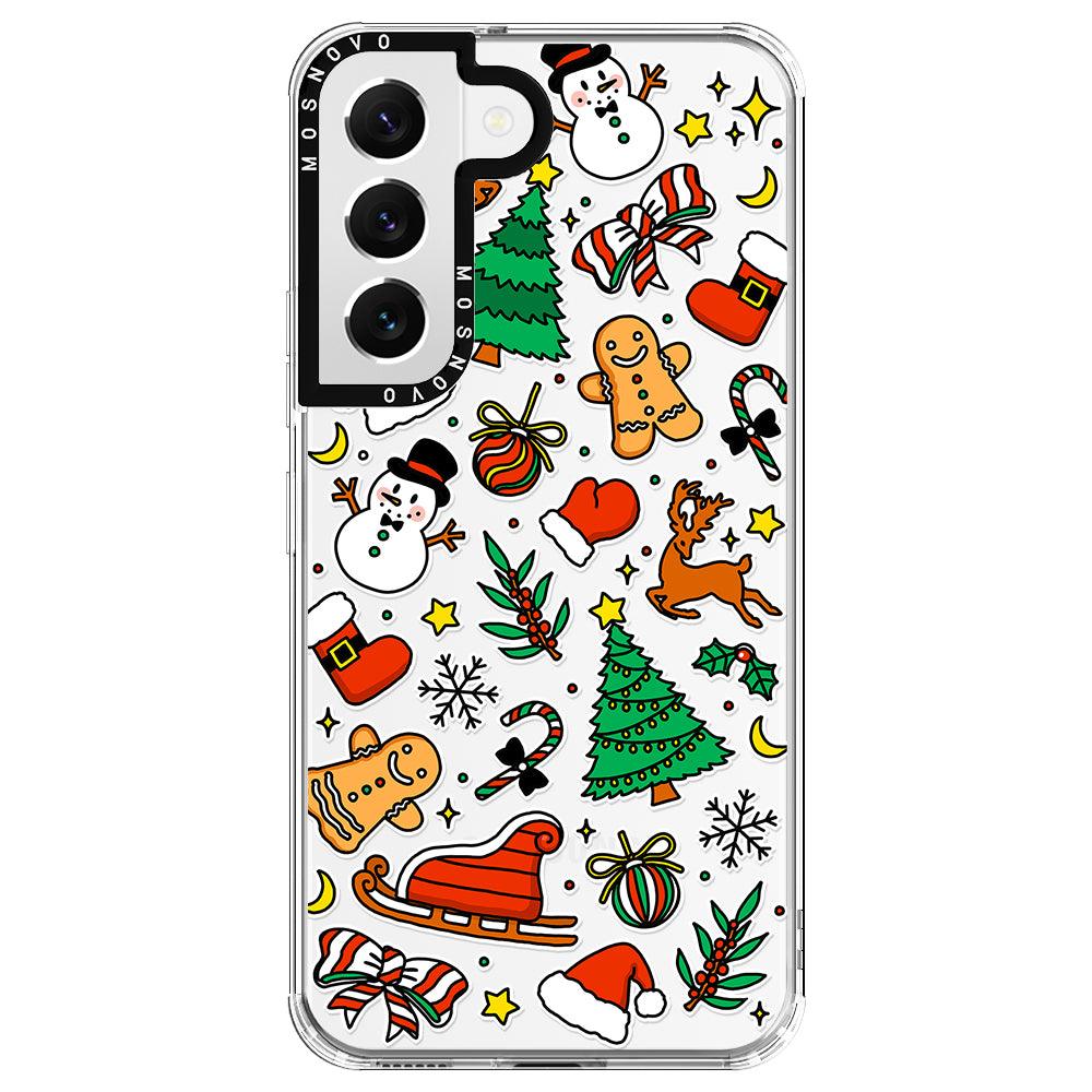 Christmas Xmas Decoration Phone Case - Samsung Galaxy S22 Plus Case - MOSNOVO