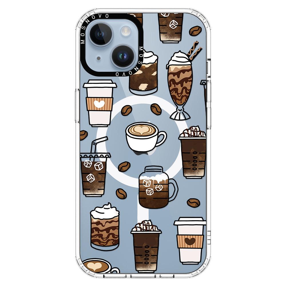 Coffee Phone Case - iPhone 14 Plus Case - MOSNOVO