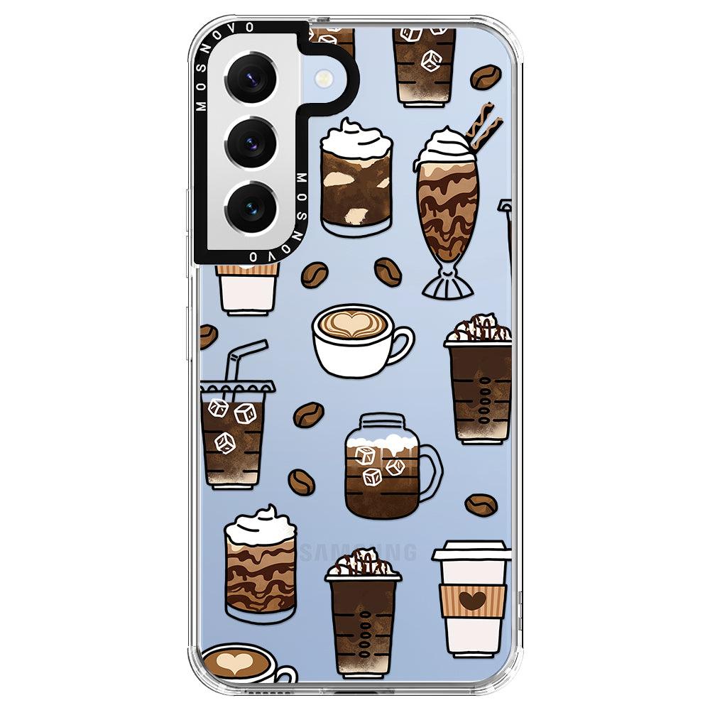 Coffee Phone Case - Samsung Galaxy S22 Plus Case - MOSNOVO