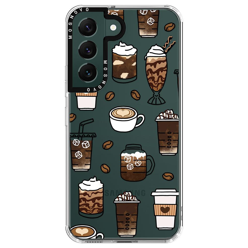 Coffee Phone Case - Samsung Galaxy S22 Plus Case - MOSNOVO