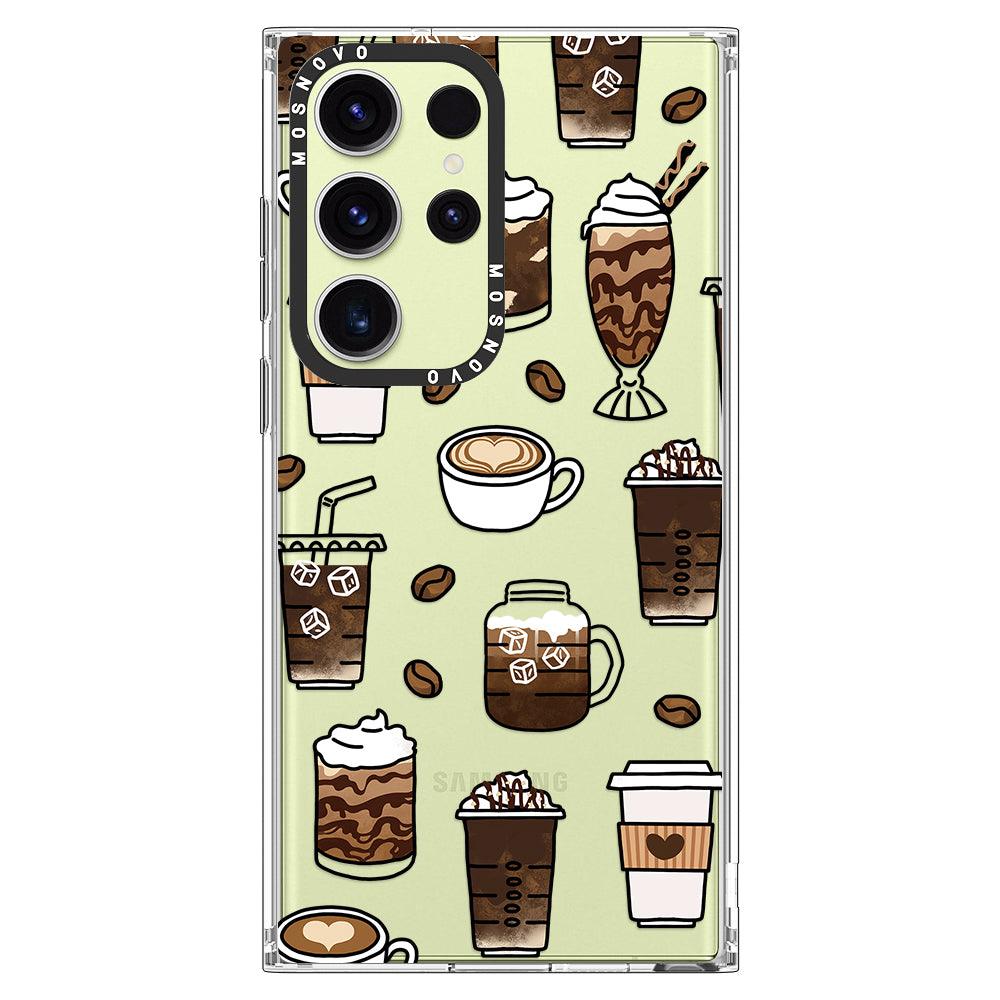 Coffee Phone Case - Samsung Galaxy S23 Ultra Case - MOSNOVO