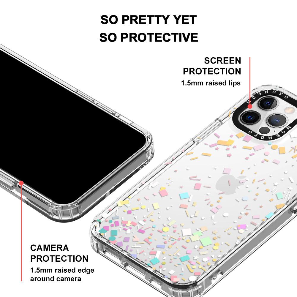 Confetti Phone Case - iPhone 12 Pro Max Case - MOSNOVO