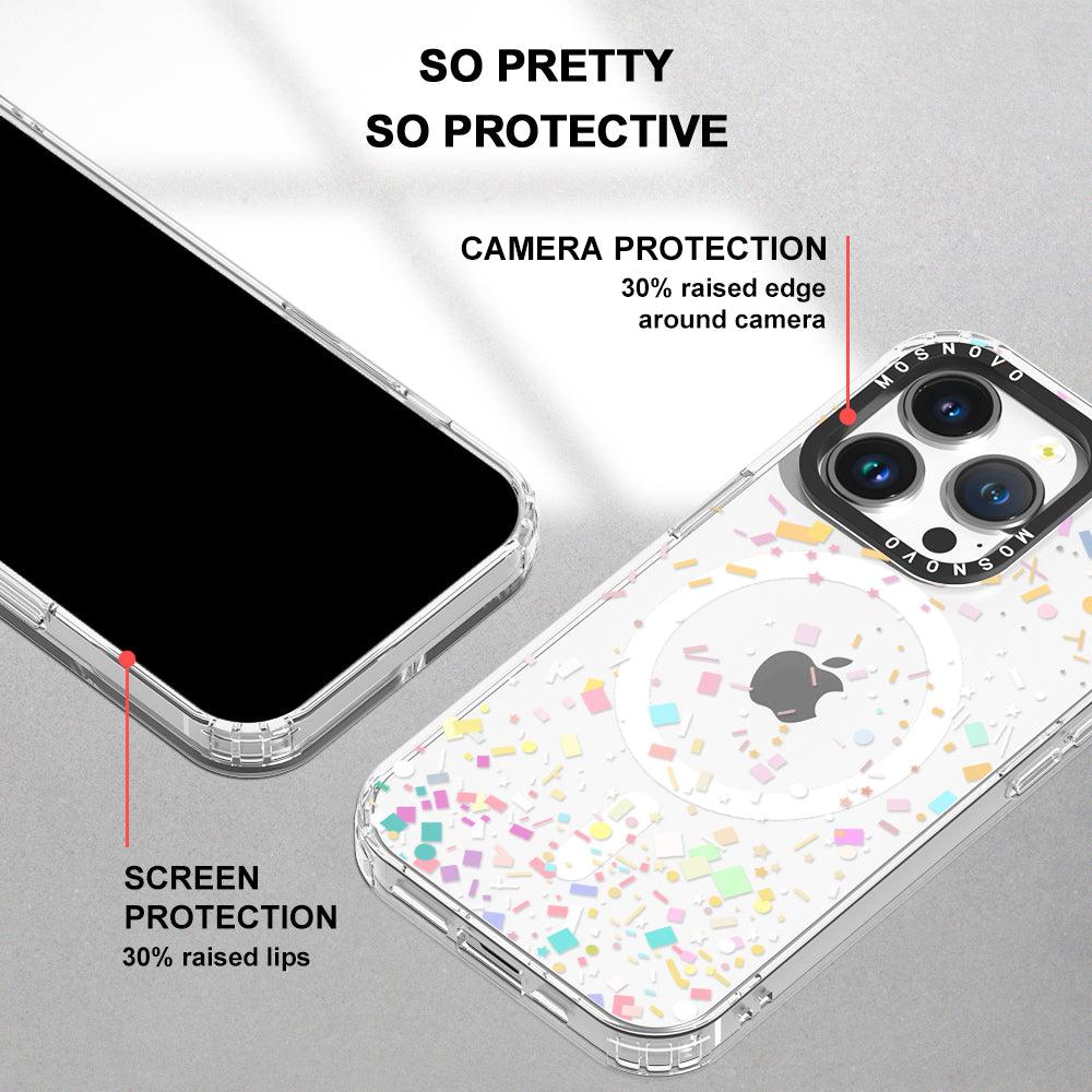 Confetti Phone Case - iPhone 14 Pro Case - MOSNOVO