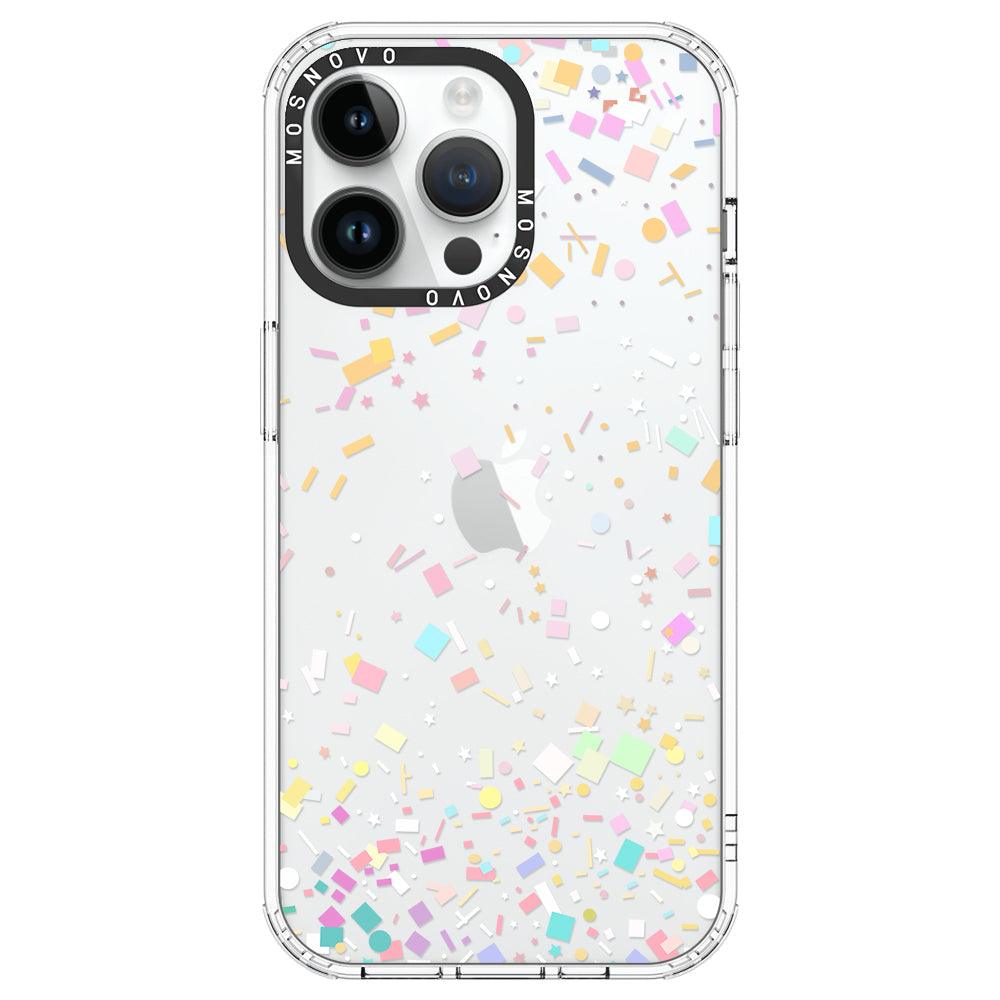 Confetti Phone Case - iPhone 14 Pro Max Case - MOSNOVO