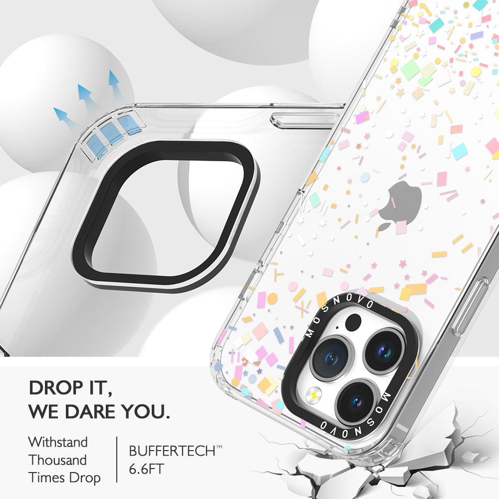 Confetti Phone Case - iPhone 14 Pro Max Case - MOSNOVO