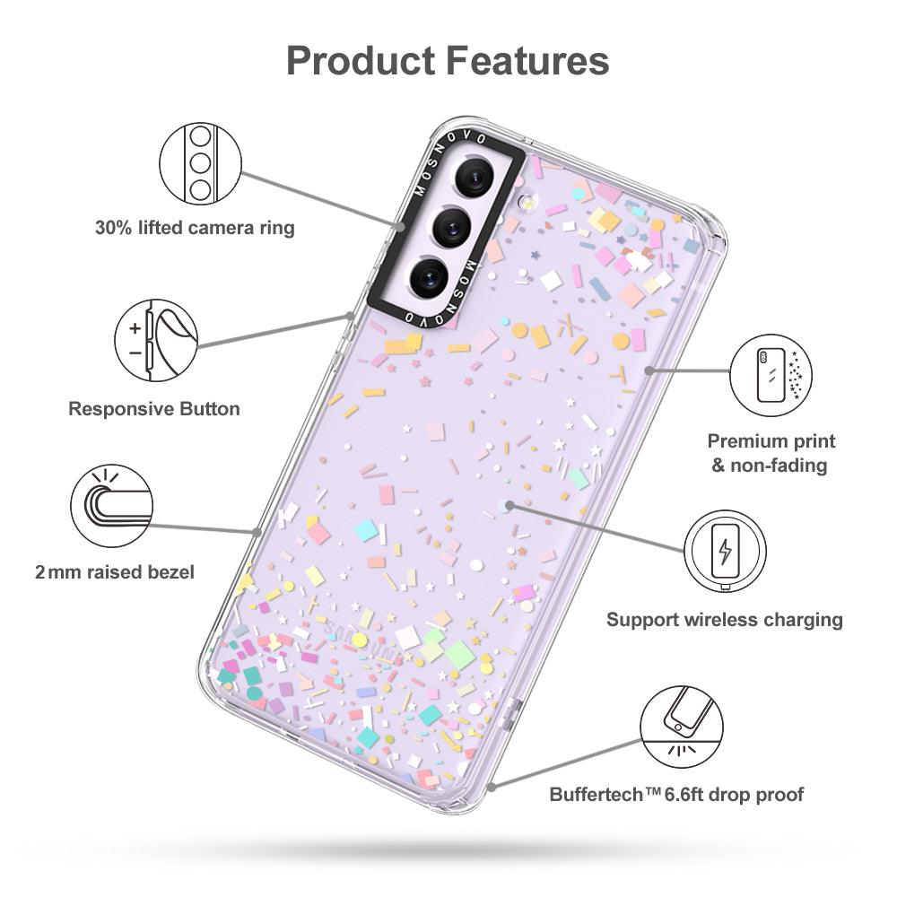 Confetti Phone Case - Samsung Galaxy S21 FE Case - MOSNOVO