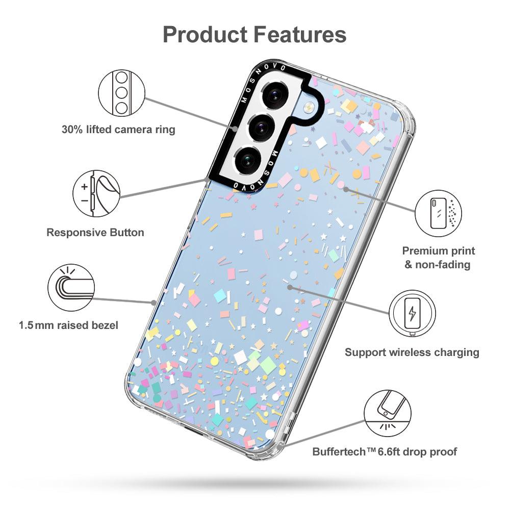 Confetti Phone Case - Samsung Galaxy S22 Plus Case - MOSNOVO