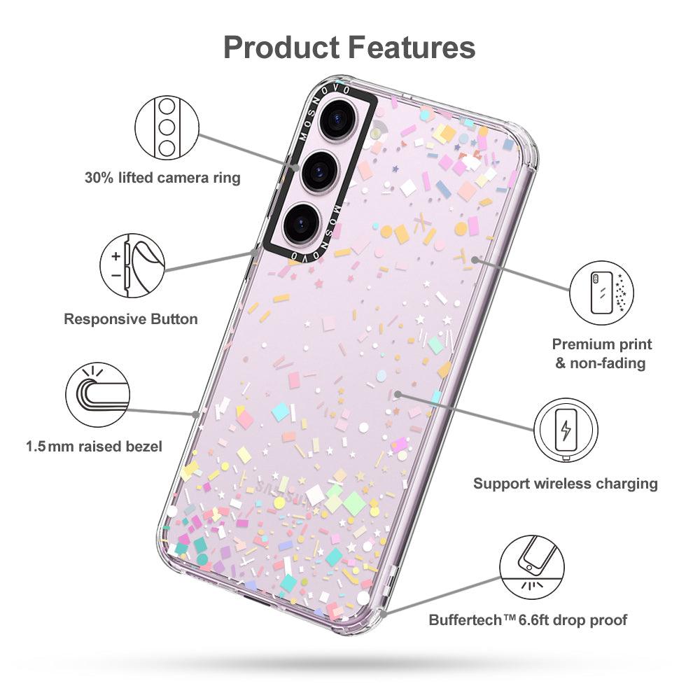 Confetti Phone Case - Samsung Galaxy S23 Case - MOSNOVO