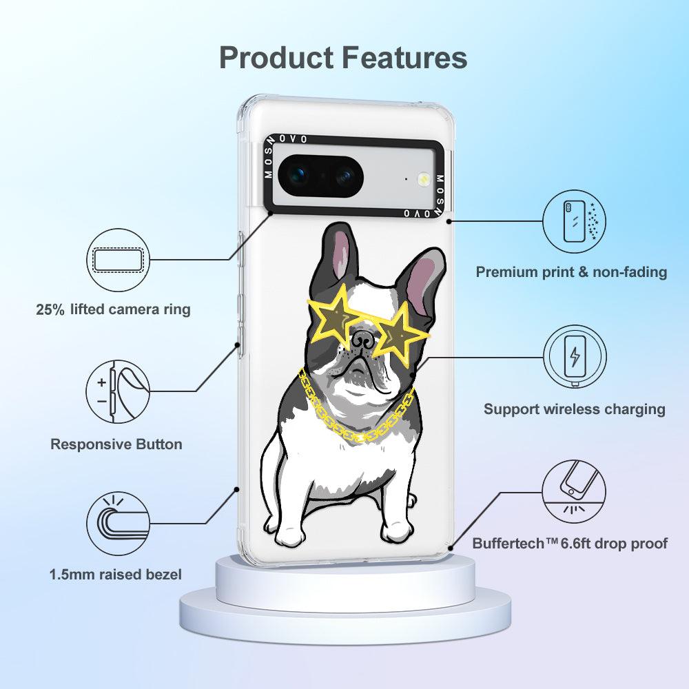 Cool French Bulldog Phone Case - Google Pixel 7 Case - MOSNOVO