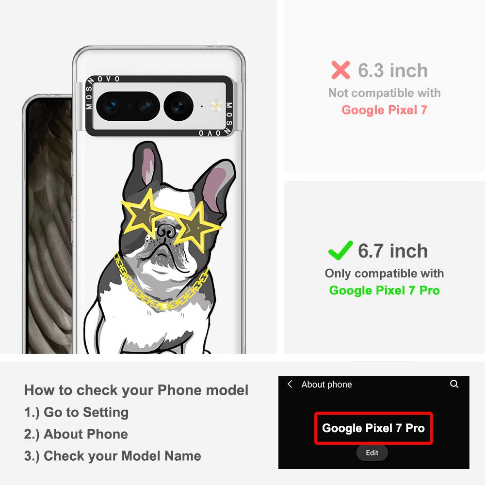 Cool French Bulldog Phone Case - Google Pixel 7 Pro Case - MOSNOVO