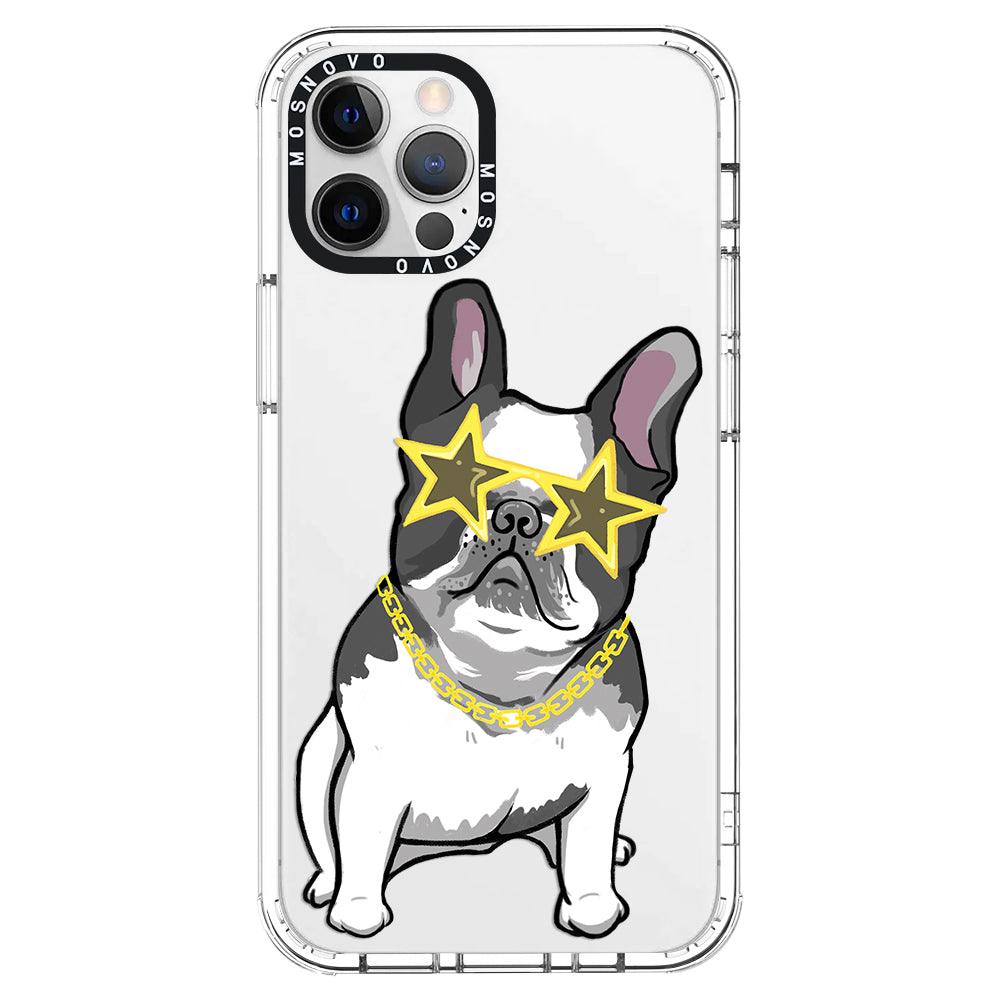 Cool French Bulldog Phone Case - iPhone 12 Pro Case - MOSNOVO