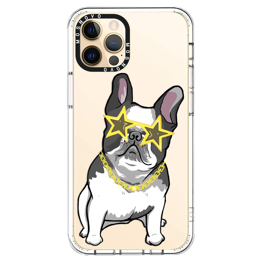 Cool French Bulldog Phone Case - iPhone 12 Pro Case - MOSNOVO