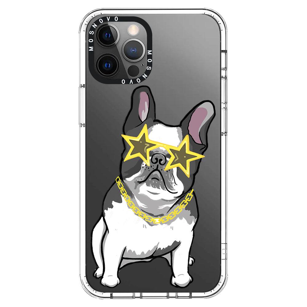 Cool French Bulldog Phone Case - iPhone 12 Pro Case - MOSNOVO