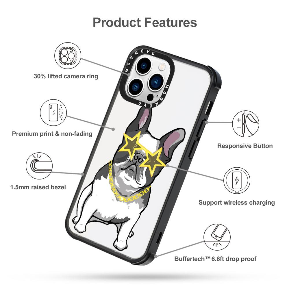 Cool French Bulldog Phone Case - iPhone 13 Pro Case - MOSNOVO