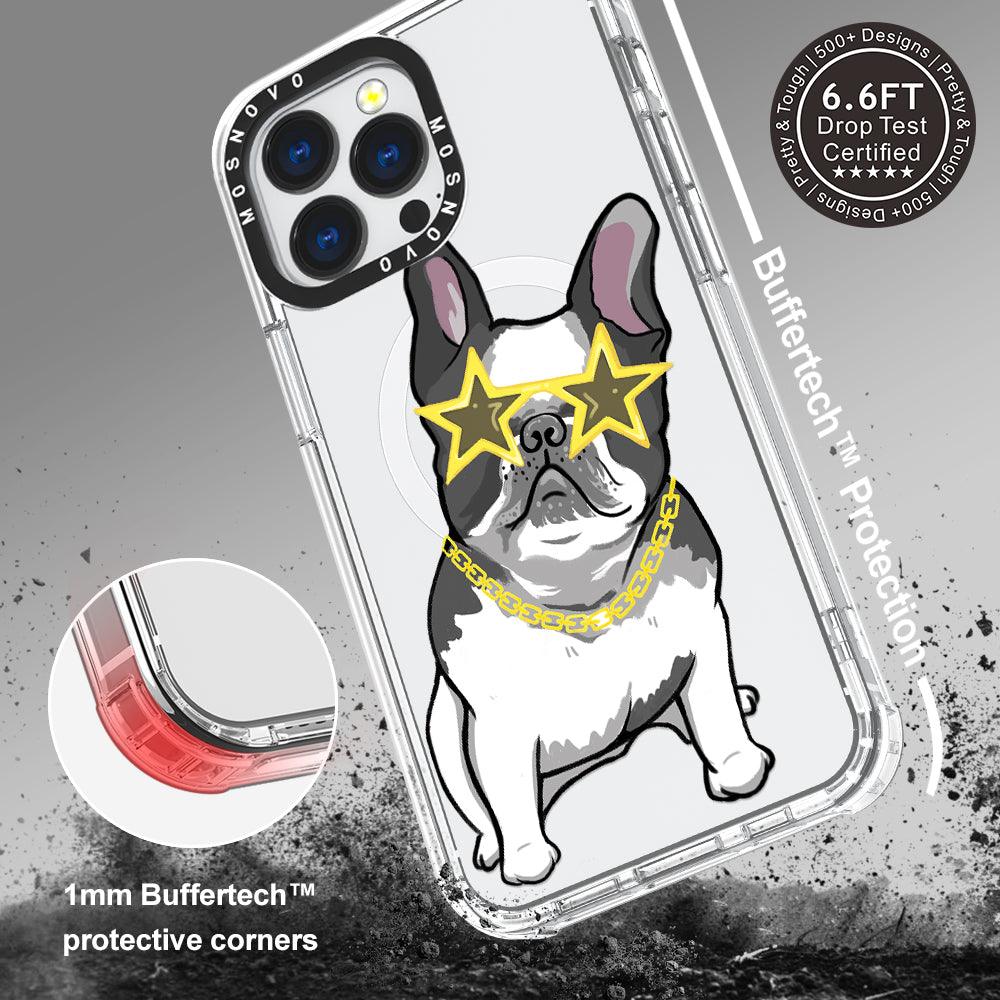 Cool French Bulldog Phone Case - iPhone 13 Pro Case - MOSNOVO