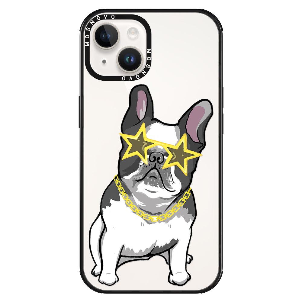 Cool French Bulldog Phone Case - iPhone 14 Plus Case - MOSNOVO