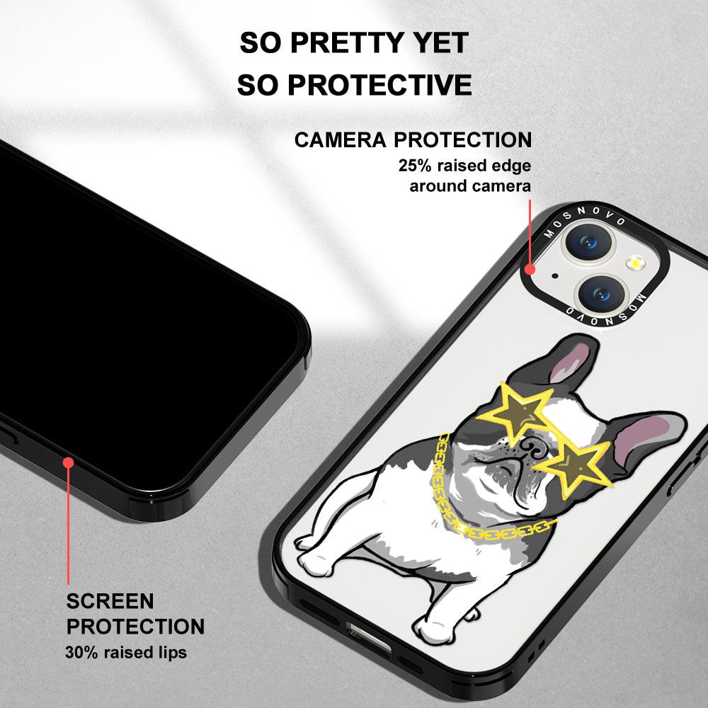 Cool French Bulldog Phone Case - iPhone 14 Plus Case - MOSNOVO