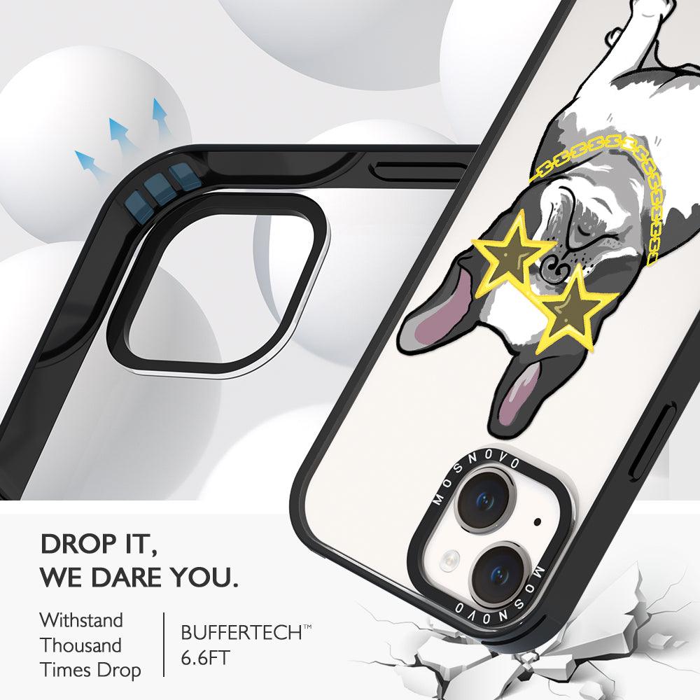 Cool French Bulldog Phone Case - iPhone 14 Plus Case - MOSNOVO