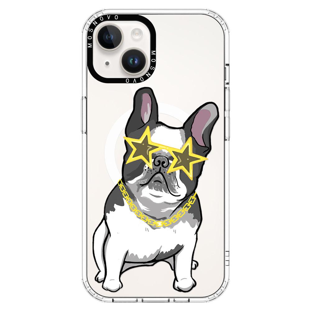 Cool French Bulldog Phone Case - iPhone 14 Plus Case - MOSNOVO