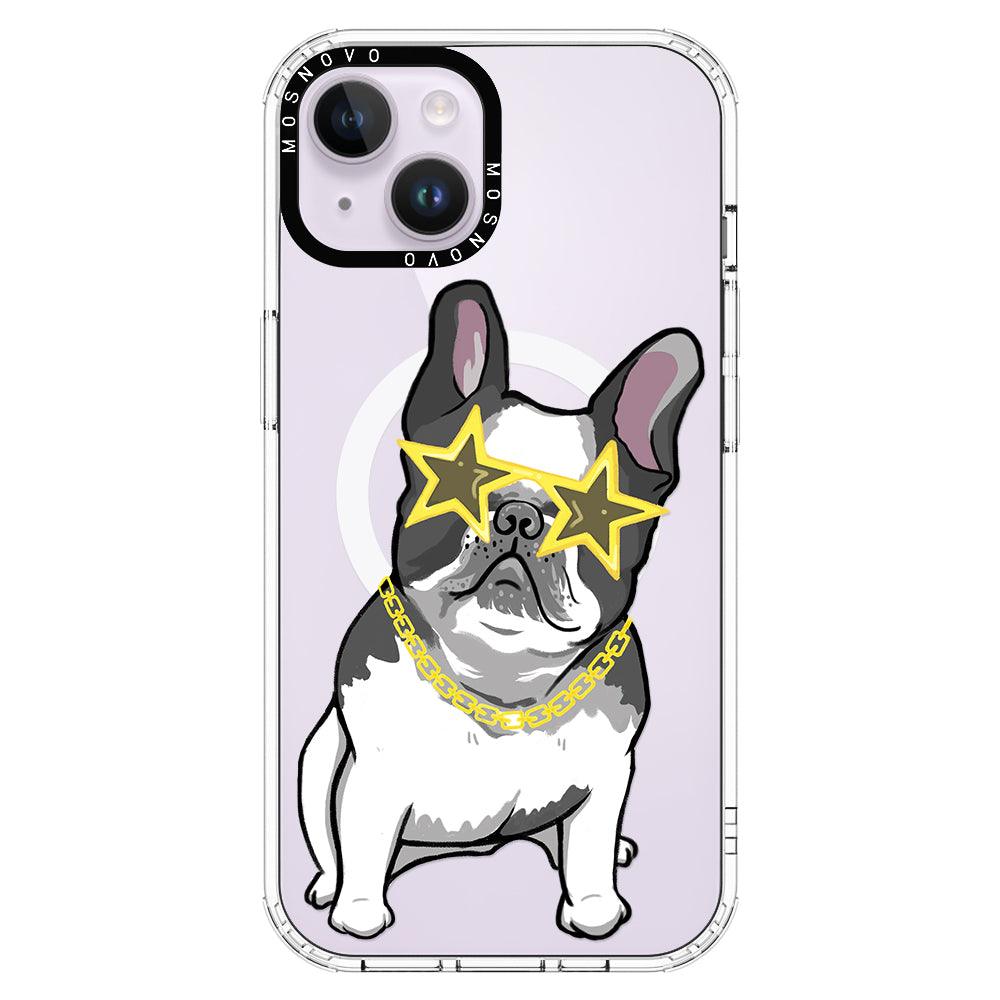 Cool French Bulldog Phone Case - iPhone 14 Plus Case - MOSNOVO