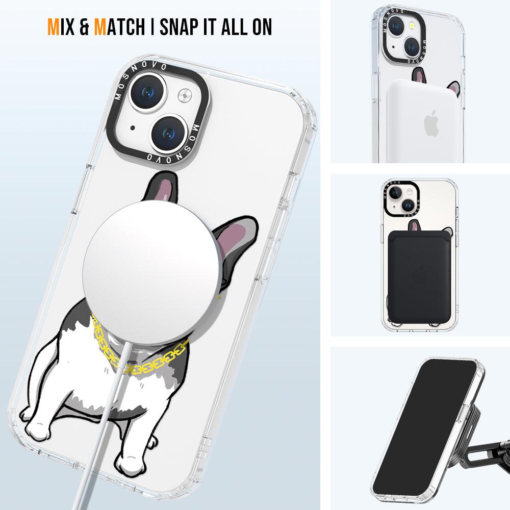 Cool French Bulldog Phone Case - iPhone 14 Plus Case - MOSNOVO