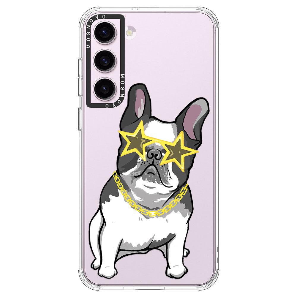 Cool French Bulldog Phone Case - Samsung Galaxy S23 Case - MOSNOVO