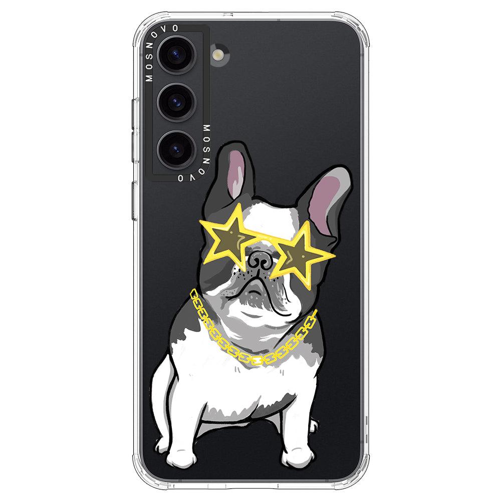 Cool French Bulldog Phone Case - Samsung Galaxy S23 Case - MOSNOVO