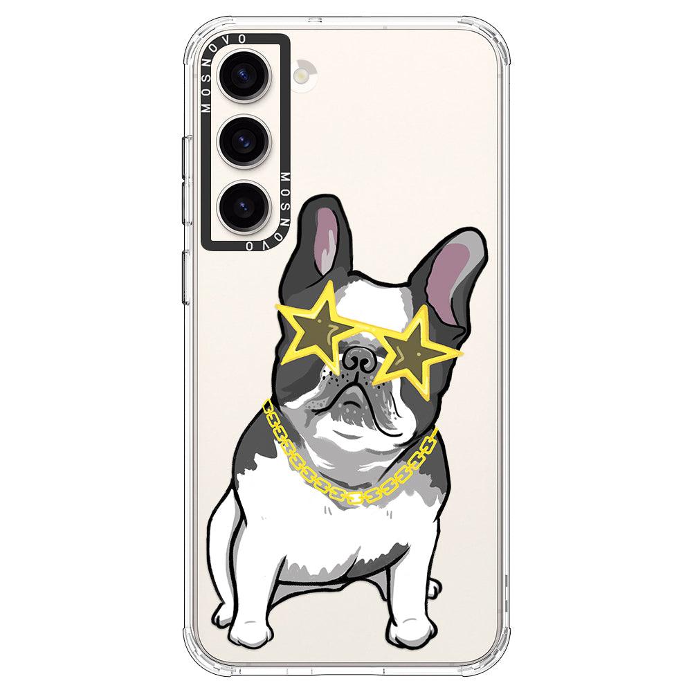 Cool French Bulldog Phone Case - Samsung Galaxy S23 Plus Case - MOSNOVO