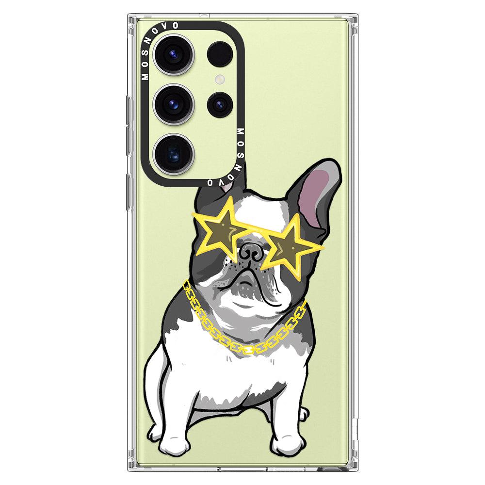 Cool French Bulldog Phone Case - Samsung Galaxy S23 Ultra Case - MOSNOVO