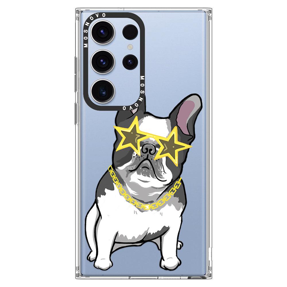 Cool French Bulldog Phone Case - Samsung Galaxy S23 Ultra Case - MOSNOVO