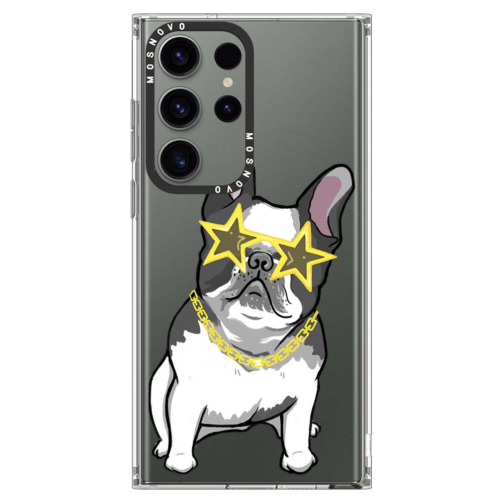 Cool French Bulldog Phone Case - Samsung Galaxy S23 Ultra Case - MOSNOVO