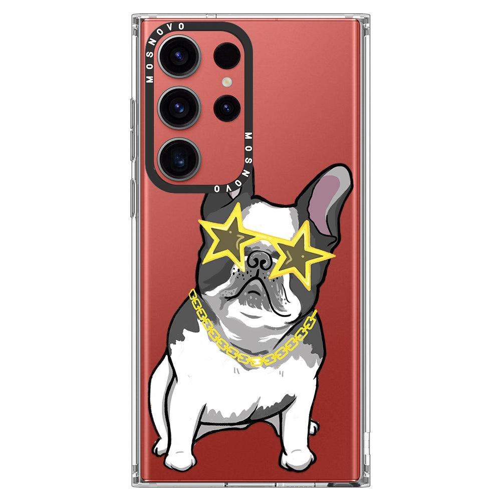 Cool French Bulldog Phone Case - Samsung Galaxy S23 Ultra Case - MOSNOVO