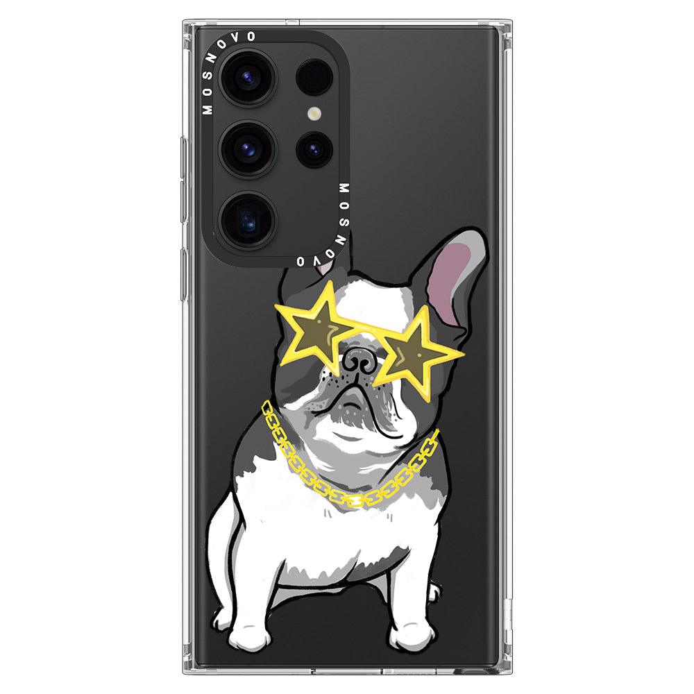 Cool French Bulldog Phone Case - Samsung Galaxy S23 Ultra Case - MOSNOVO