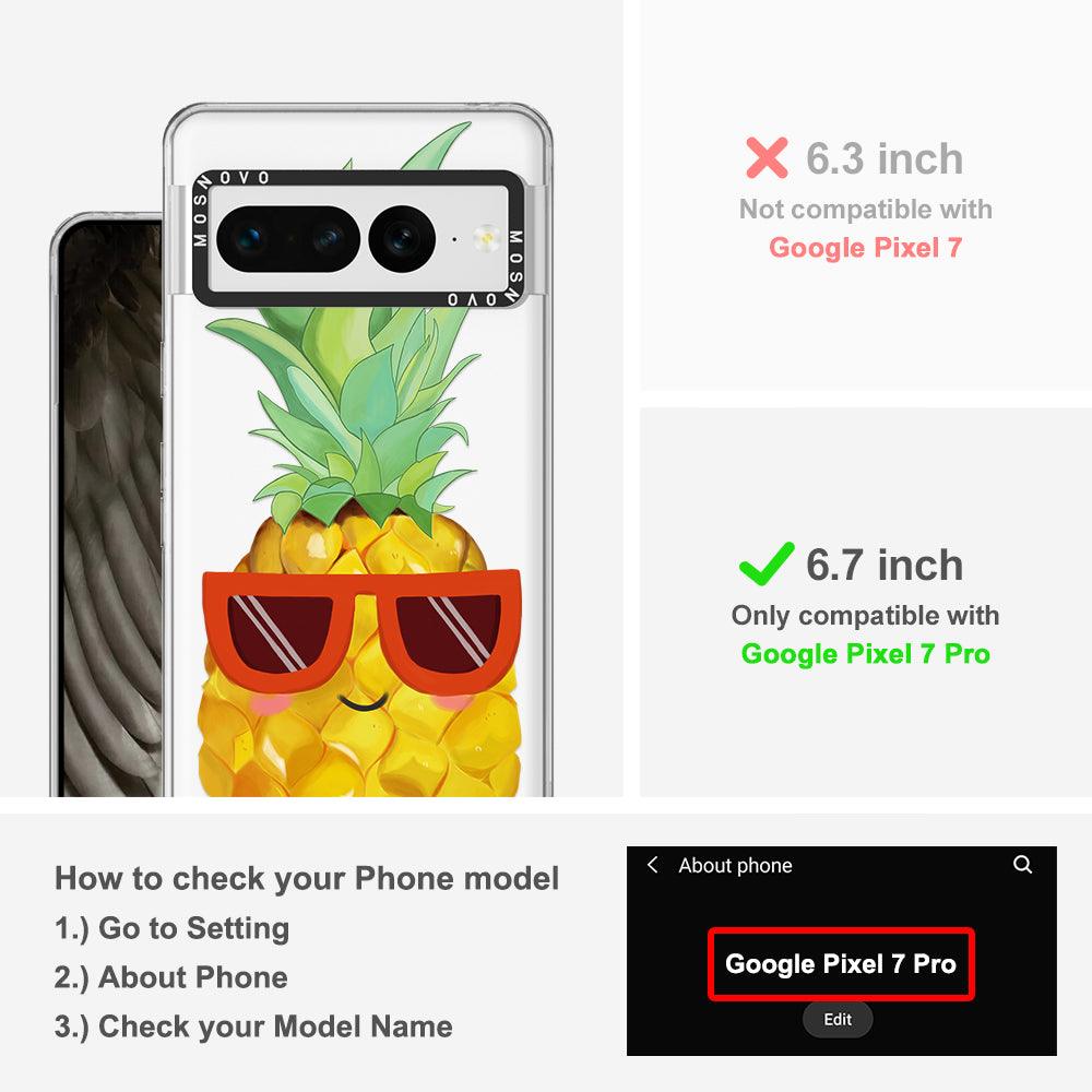 Cool Pineapple Phone Case - Google Pixel 7 Pro Case - MOSNOVO