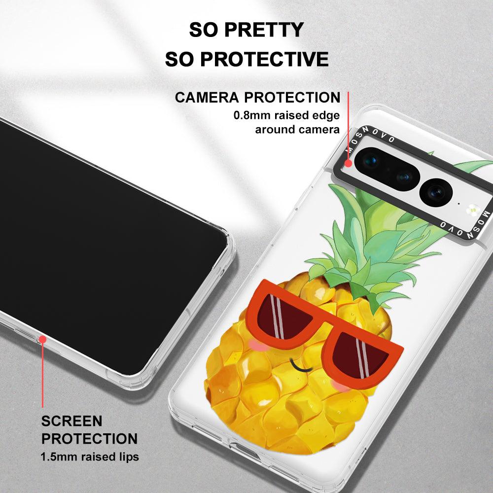 Cool Pineapple Phone Case - Google Pixel 7 Pro Case - MOSNOVO