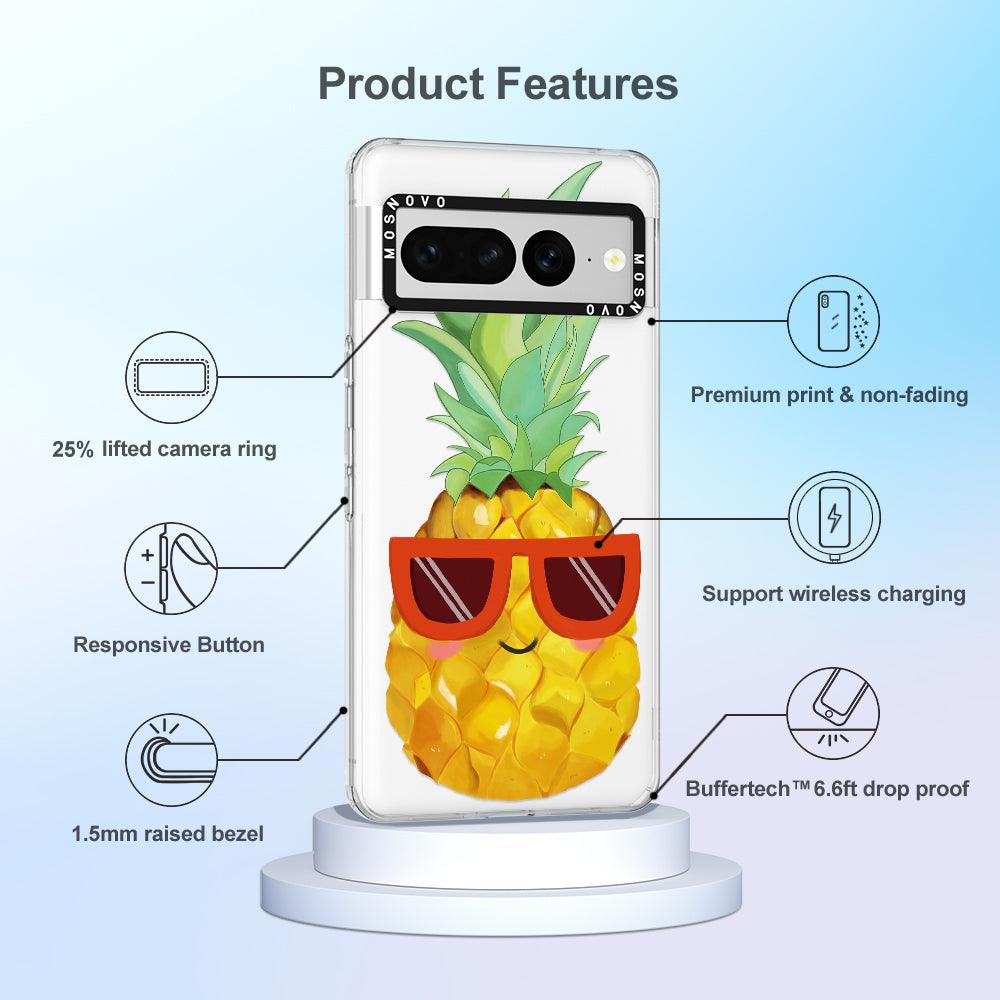 Cool Pineapple Phone Case - Google Pixel 7 Pro Case - MOSNOVO