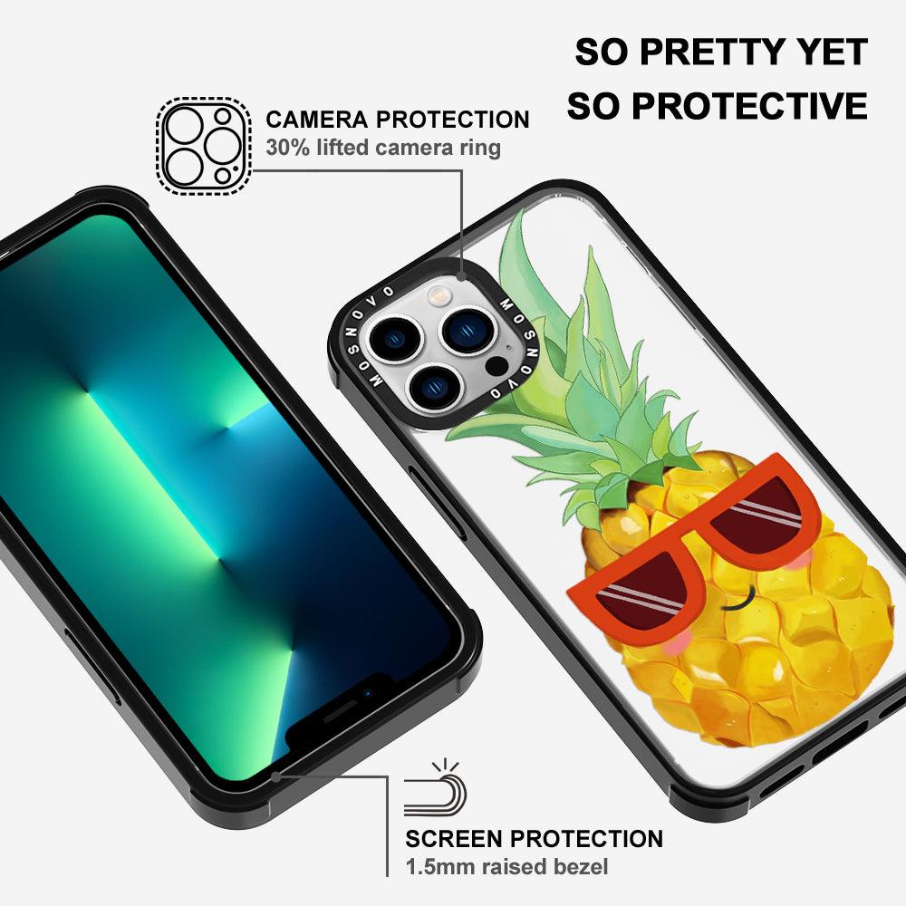 Cool Pineapple Phone Case - iPhone 13 Pro Max Case - MOSNOVO